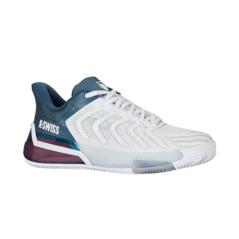 KSwiss Ultrashot 4 Clay/Sand Court Tennis Shoes 2025 White Men's